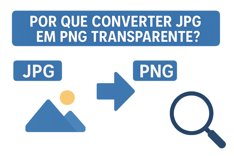 Por Que Converter JPG em PNG Transparente?